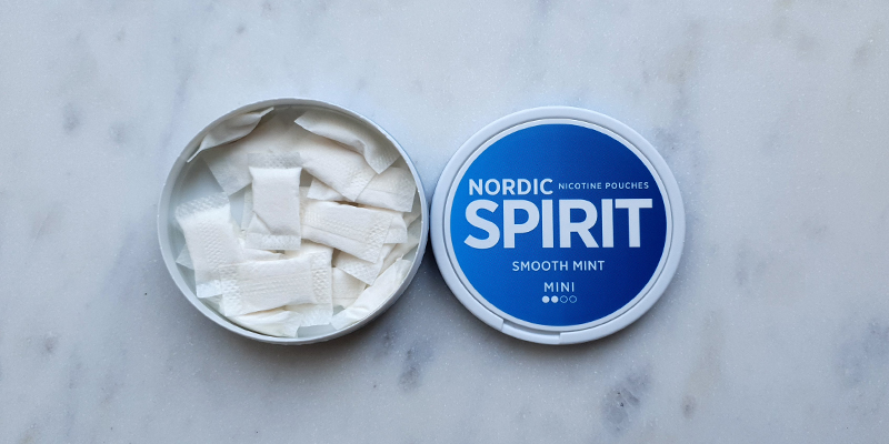 Nordic spirit smooth mint nicotine pouches